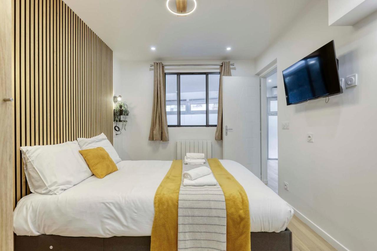 Stylish & New 1 Bdr Flat With A/C-Trendy Paris 11 Exterior foto